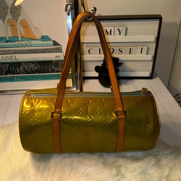 Louis Vuitton Monogram Bedford Green Vernis pre-owned handbag - Picture 1 of 14